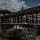 Bhutan - Paro - Rinpung Dzong - Cantilever bridge