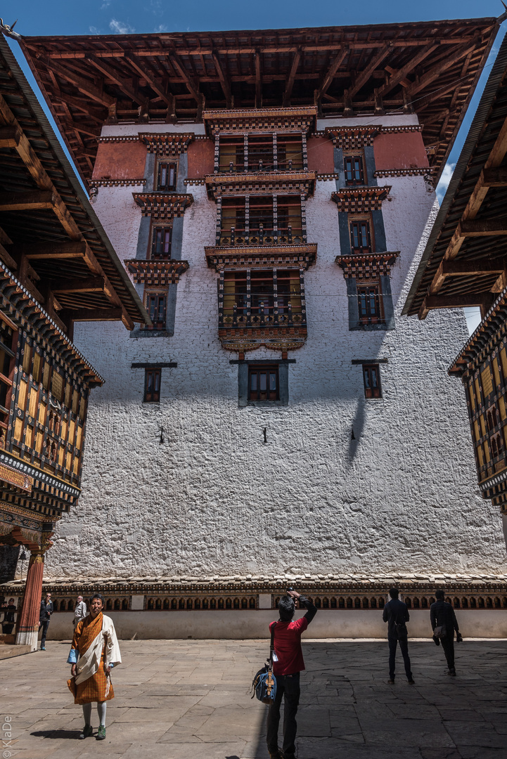 Bhutan - Paro - Rinpung Dzong - Wachtturm