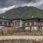 Bhutan - Paro - Traditionelle Bauernhäuser