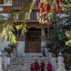 Bhutan - Punakha - Pungtang Dechen Photrang Dzong - Eingang