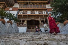 Bhutan - Punakha - Pungtang Dechen Photrang Dzong - Eingang