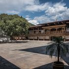 Bhutan - Punakha - Pungtang Dechen Photrang Dzong - Innenhof