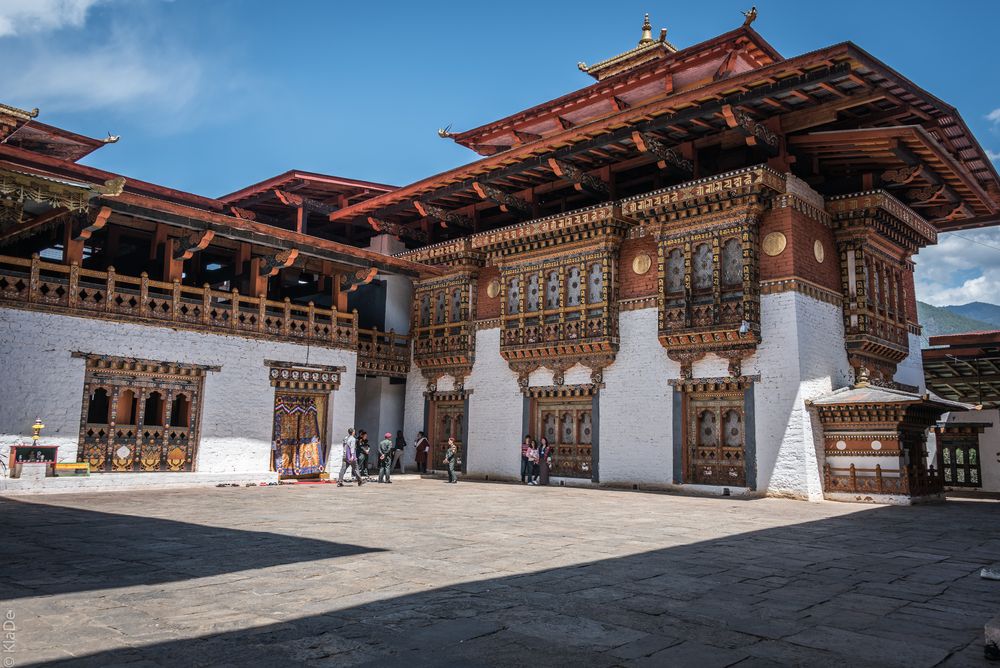 Bhutan - Punakha - Pungtang Dechen Photrang Dzong - Kunre