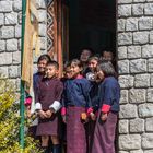 Bhutan - Shengana - Besuch einer Schule im Shengana-Tal