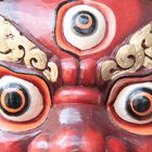 Bhutan, Thimpu, traditionelle Masken