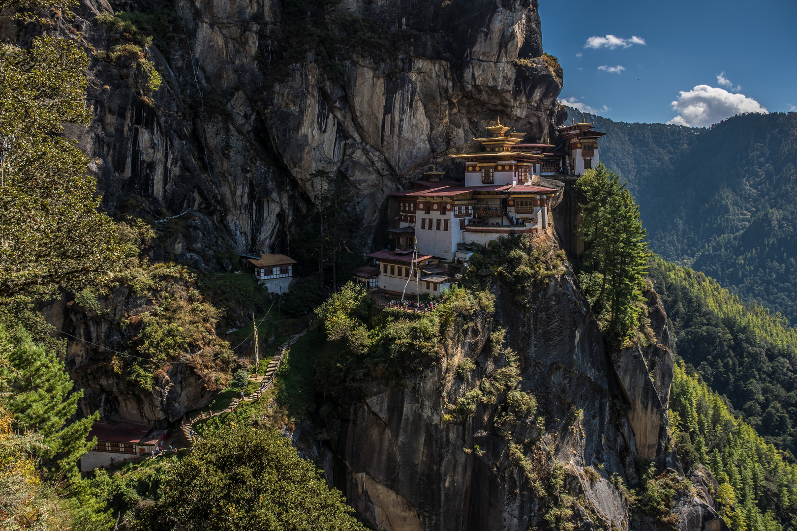 Bhutan - Tigernest Kloster
