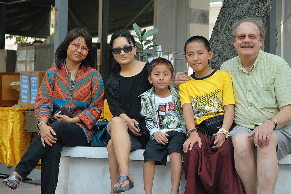 Bhutanese guests in Nakhon Pathom