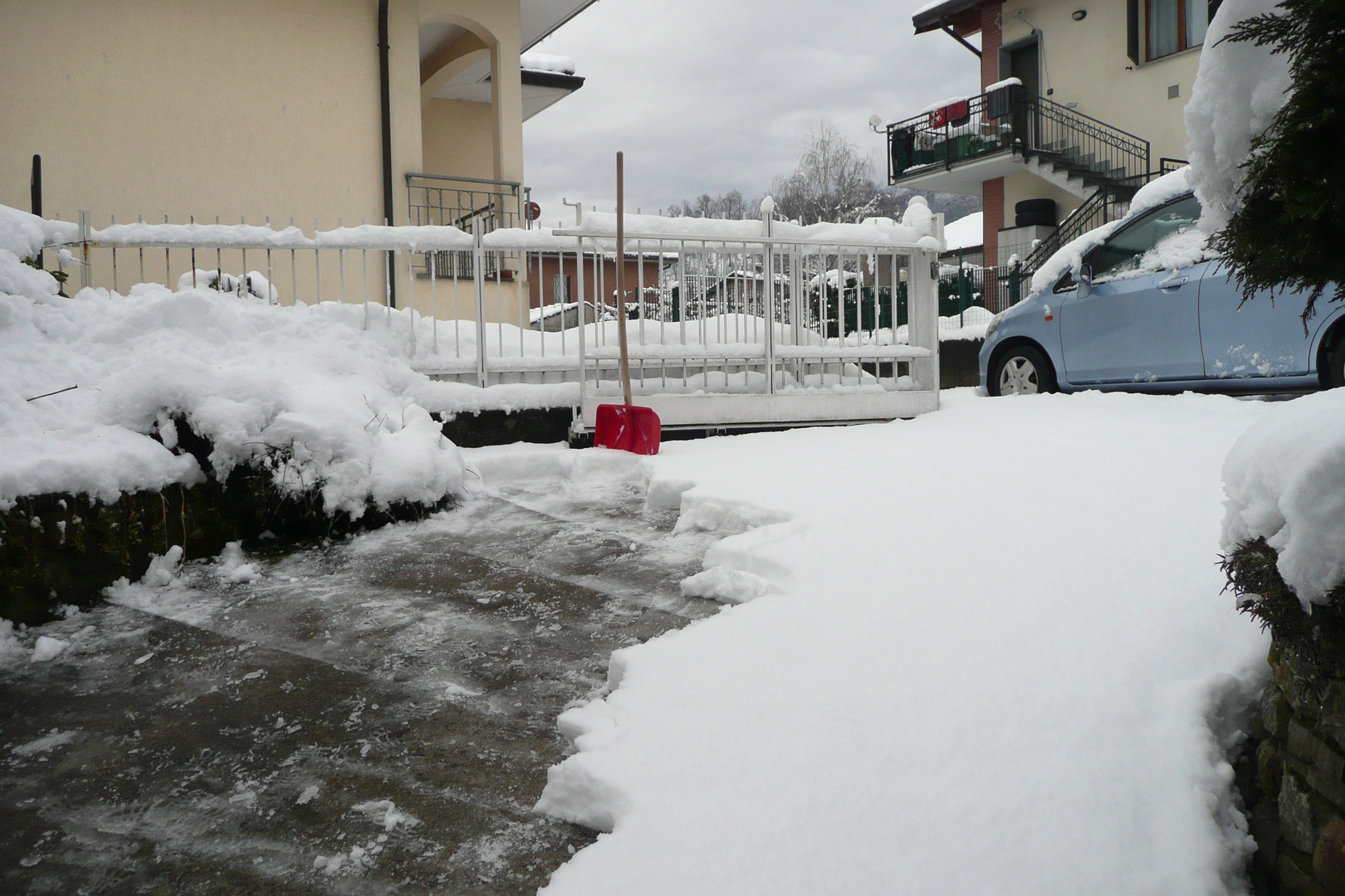 bianco risveglio di stamattina !!