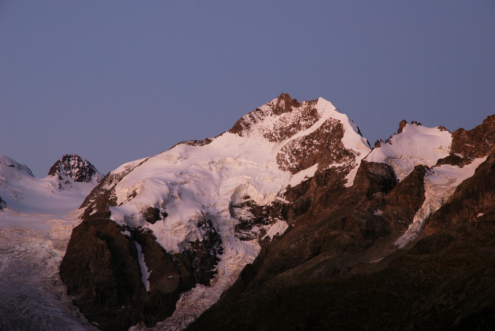 Biancograt im Morgenlicht