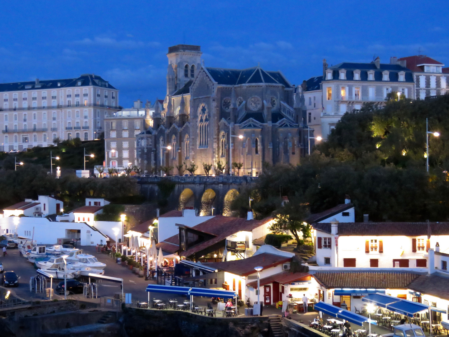 Biarritz am Abend...