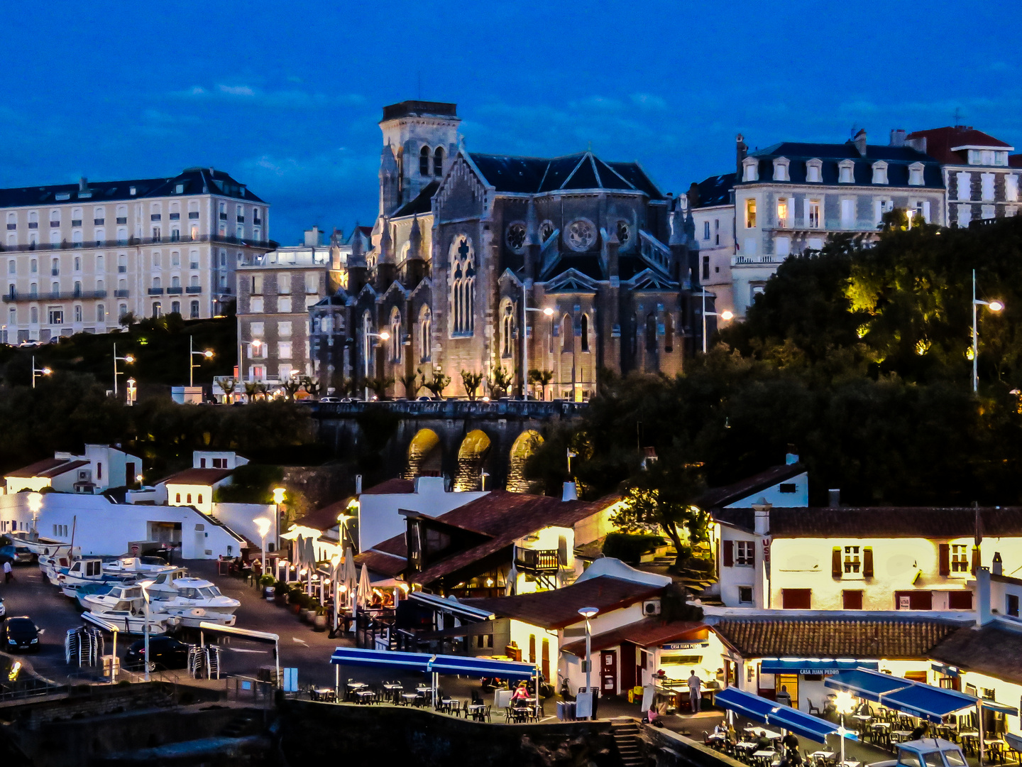 Biarritz am Abend....