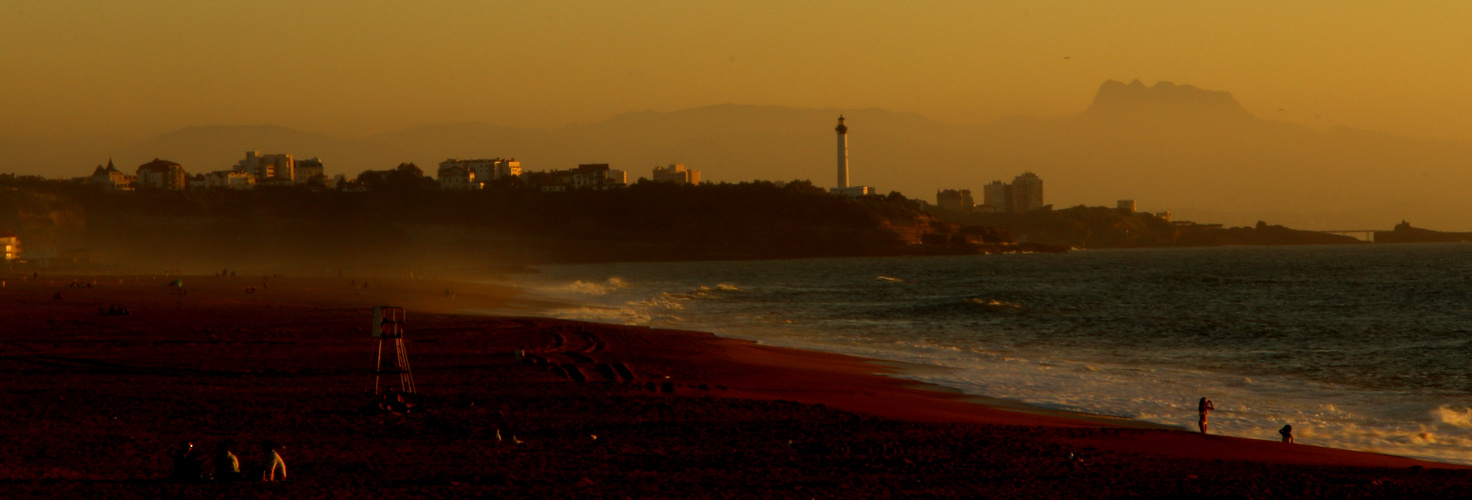 Biarritz at dawn