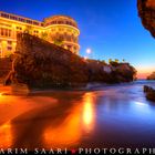 Biarritz by night