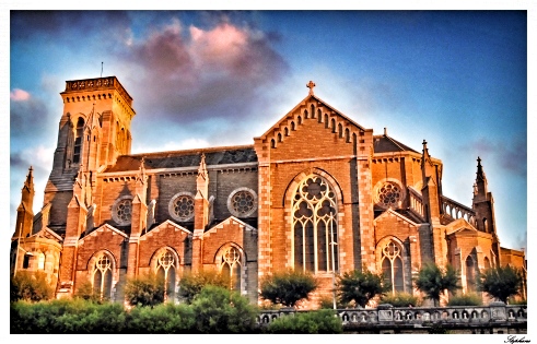 Biarritz eglise sainte eugénie