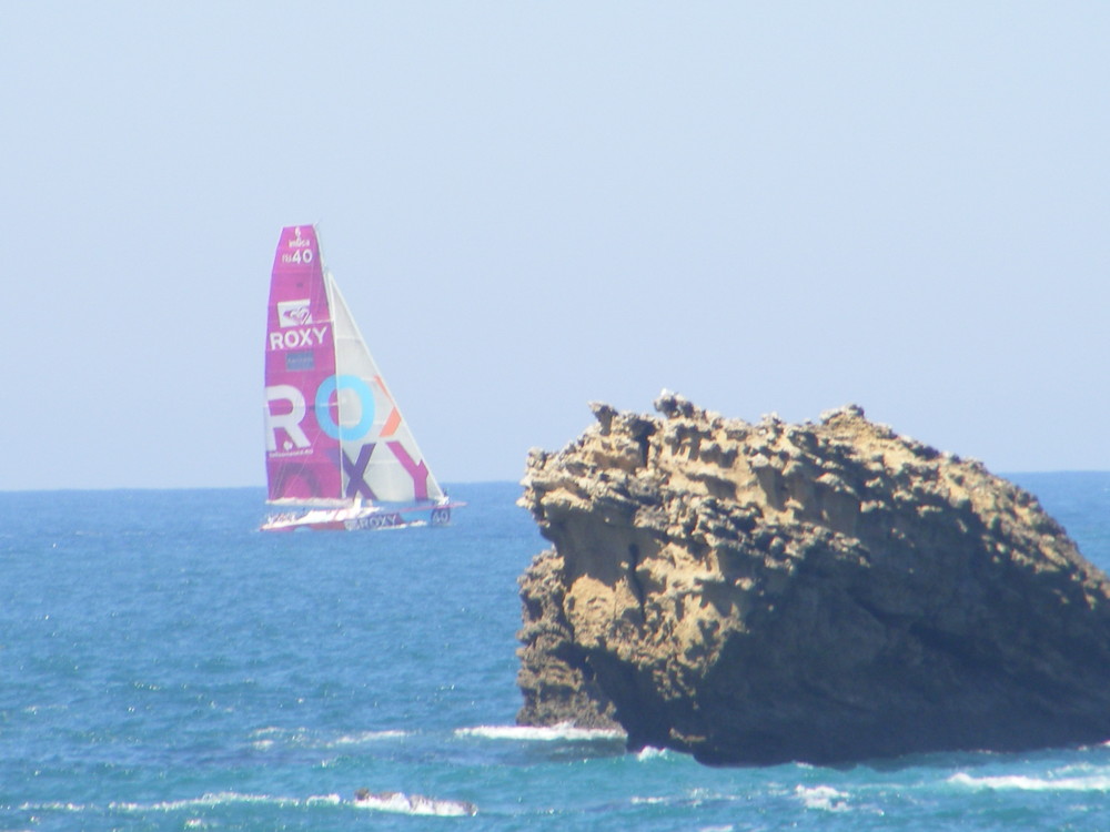 biarritz et un bateau