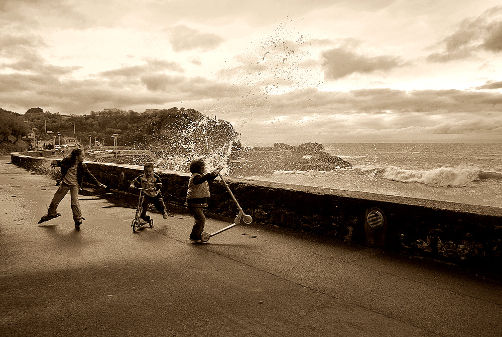 Biarritz - Jeu d'eau