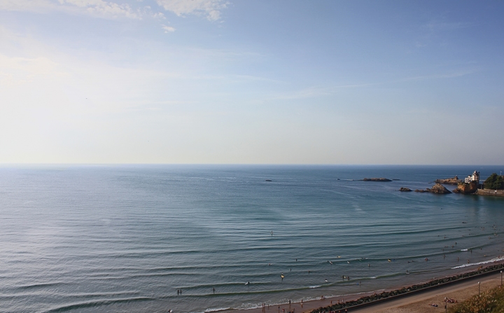 Biarritz la côte des Basques