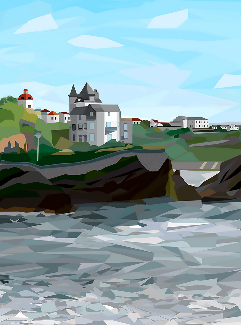 biarritz la villa belza low poly