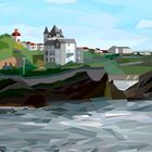 biarritz la villa belza low poly