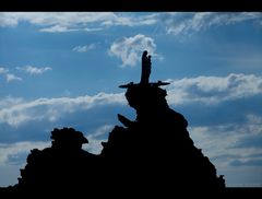 Biarritz, le rocher de la vierge