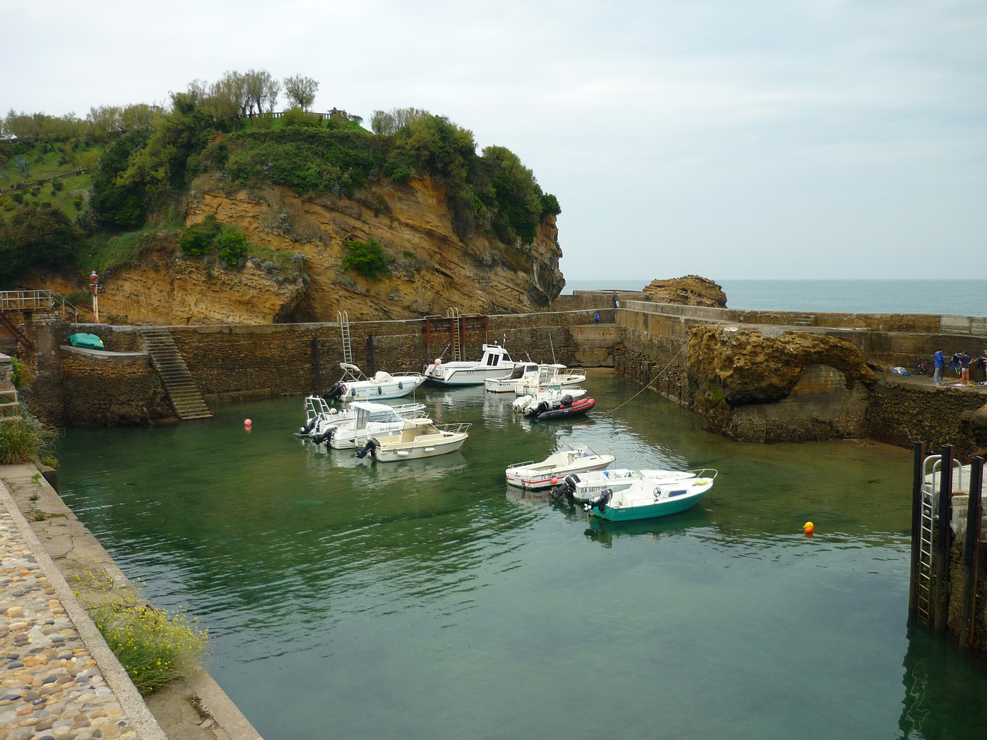 Biarritz, le vieux port 