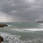 Biarritz par temps d'orages