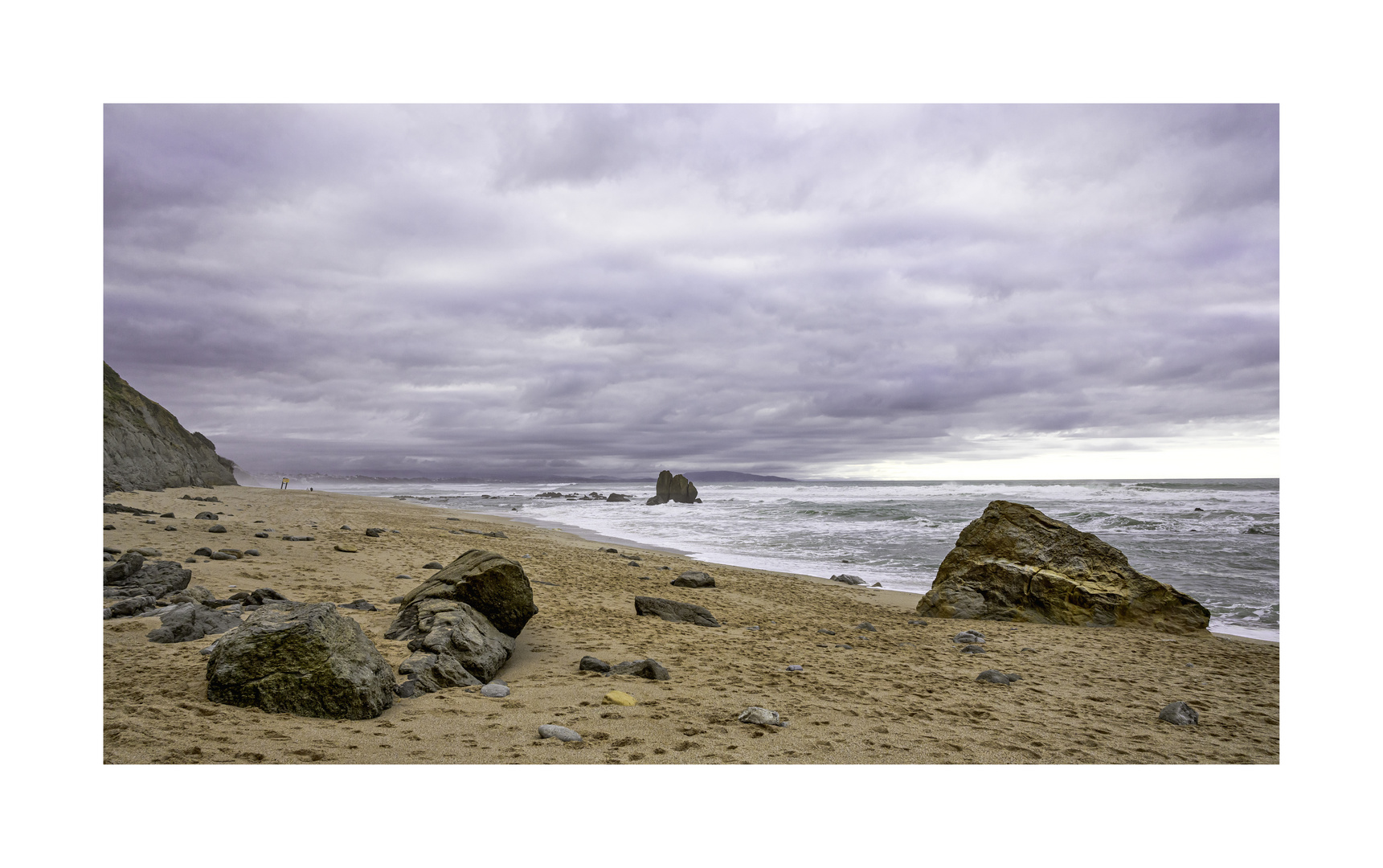 Biarritz plage de la milady