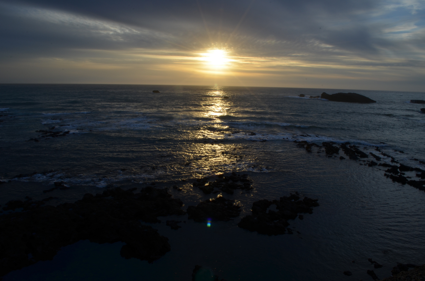 Biarritz Sonnenuntergang