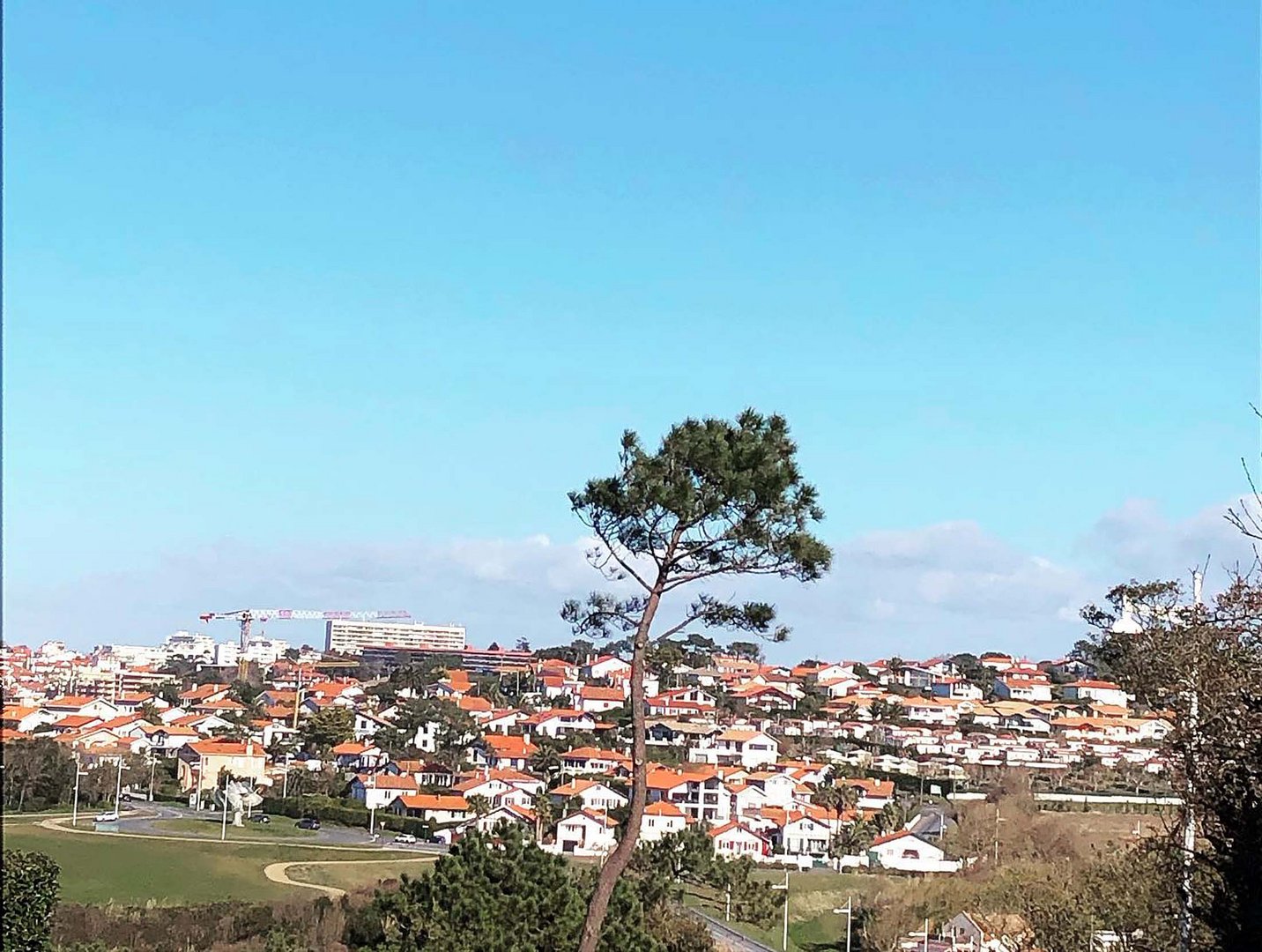 biarritz vue d'interieur via le golf ! 