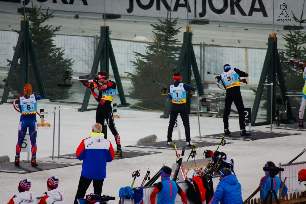 Biathlon auf Schalke