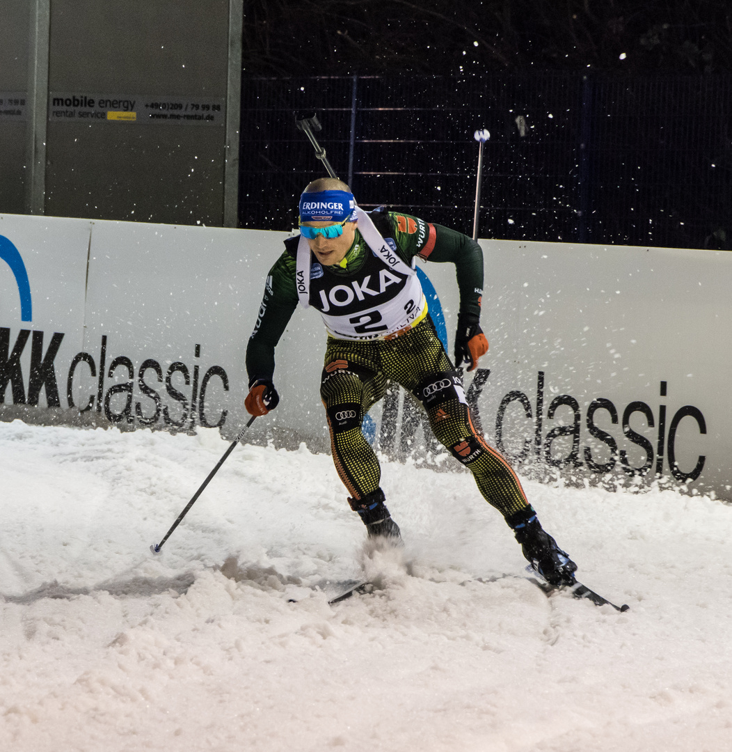 Biathlon auf Schalke