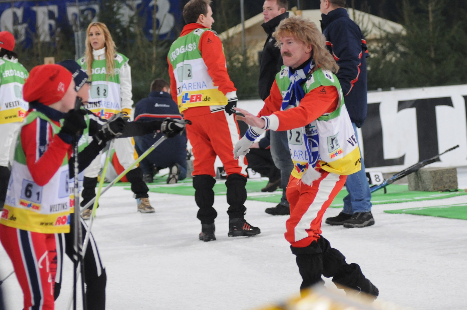 Biathlon auf Schalke