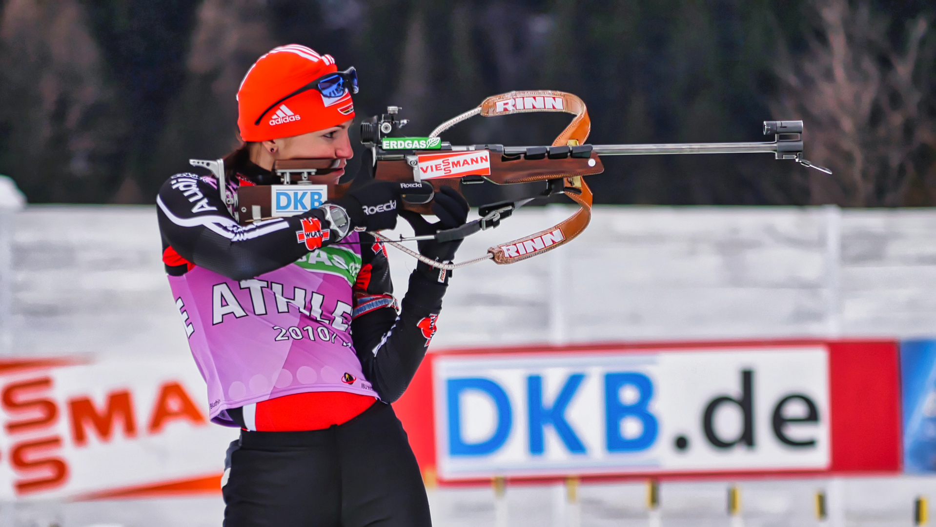 Biathlon in Antholz: Andrea Henkel