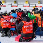 Biathlon in Antholz: Die Meute der Fotografen