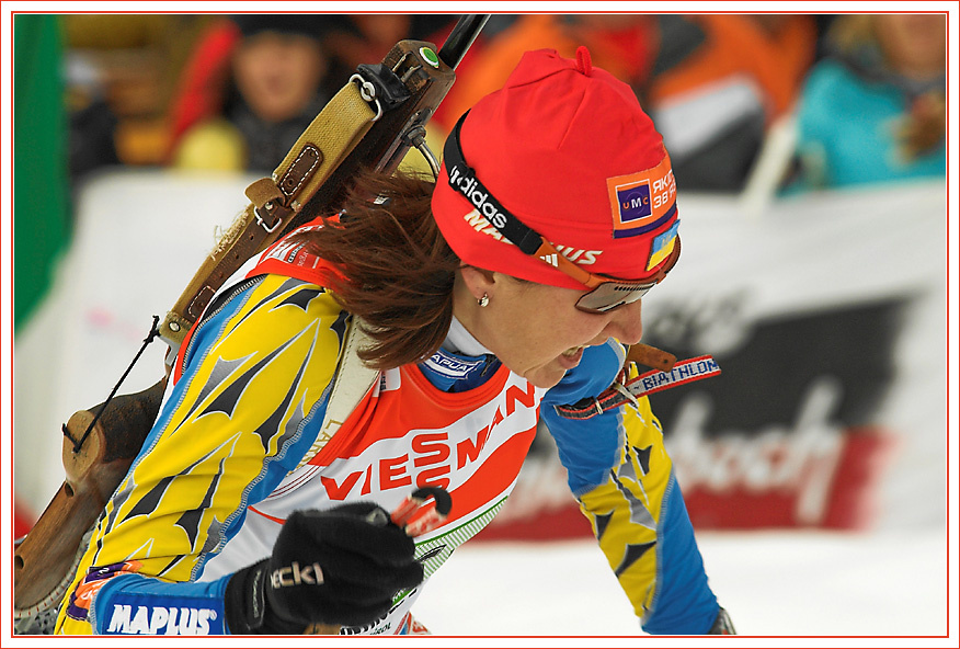 Biathlon-WM Antholz - Olena Petrova (UKR)