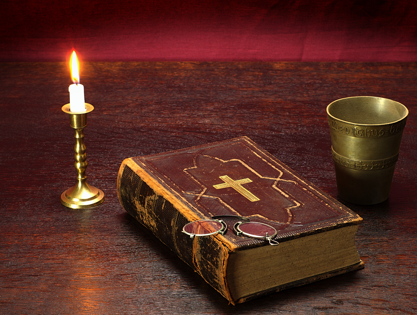 Bibel-Stillleben Foto & Bild | stillleben, stillleben "alter meister
