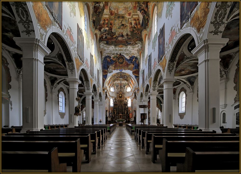 Biberach An Der Riss Pfarrkirche St Martin Foto Bild Canon Kirche Sakralbau Bilder Auf Fotocommunity