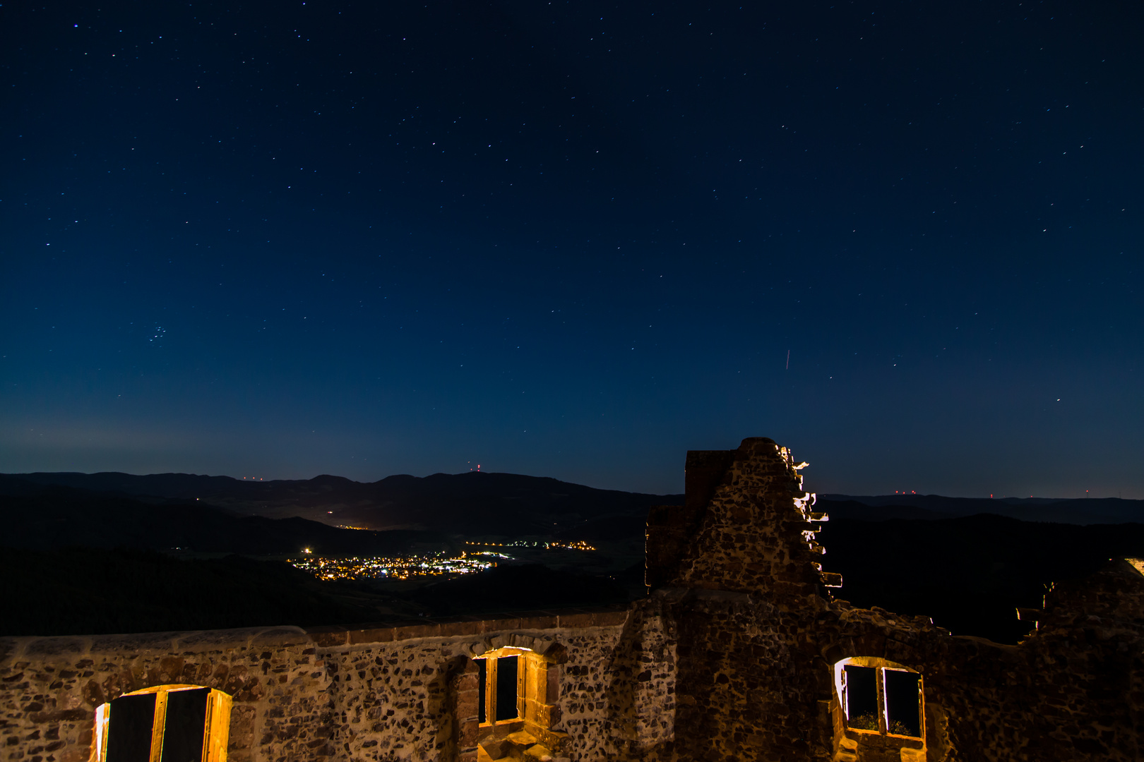 Biberach bei Nacht