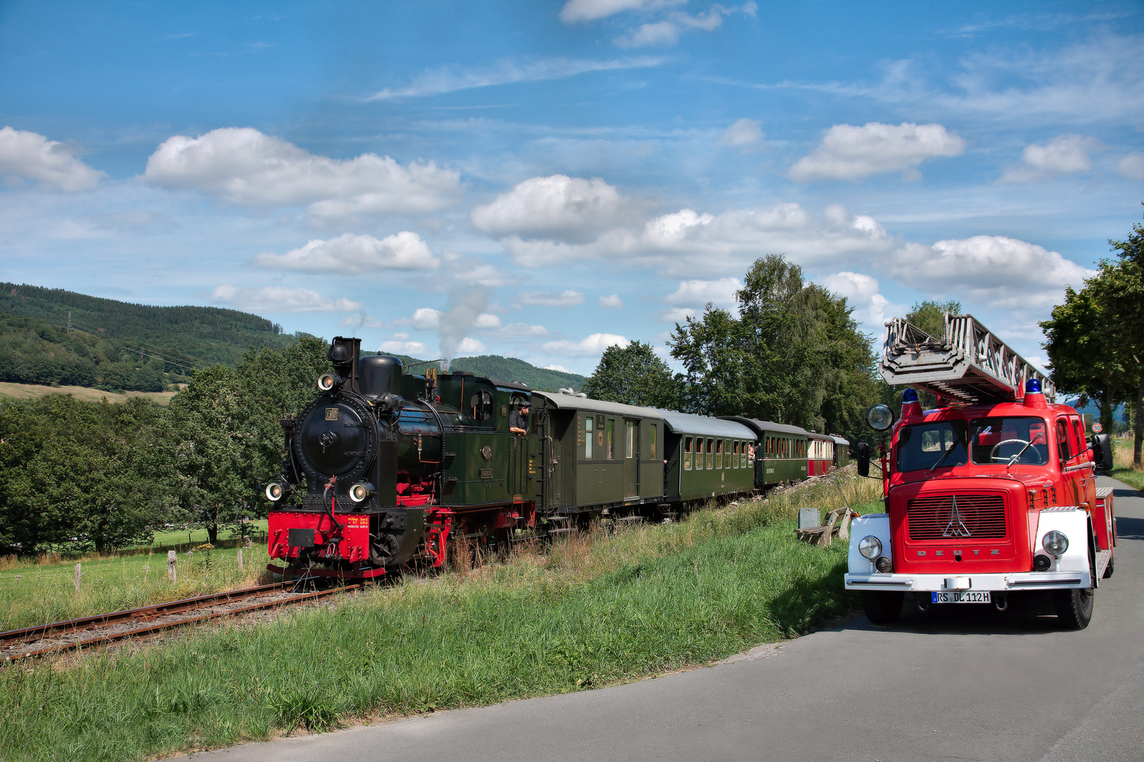 Biberlies trifft Feuerwehr