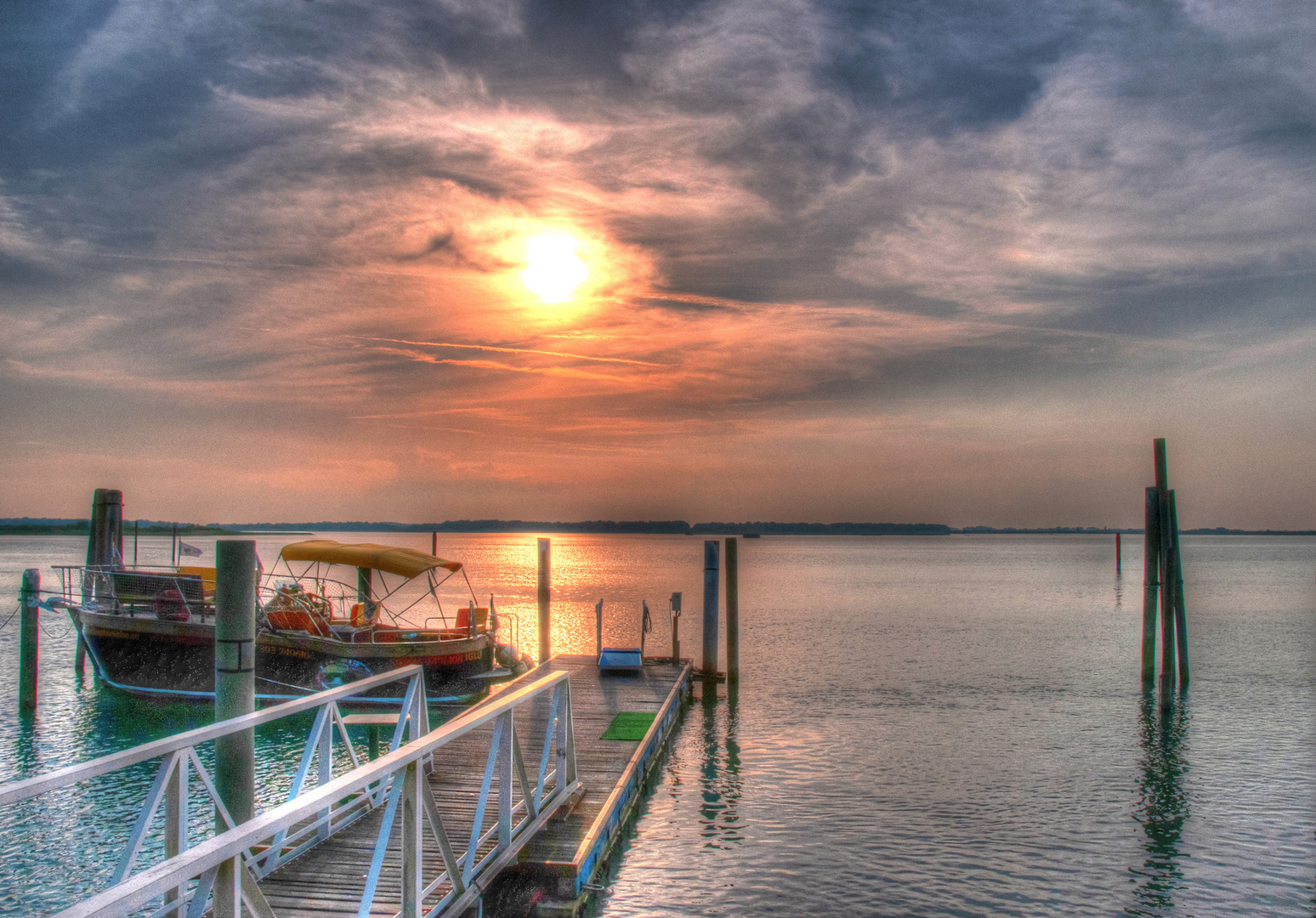 Bibione, Sonnenuntergang