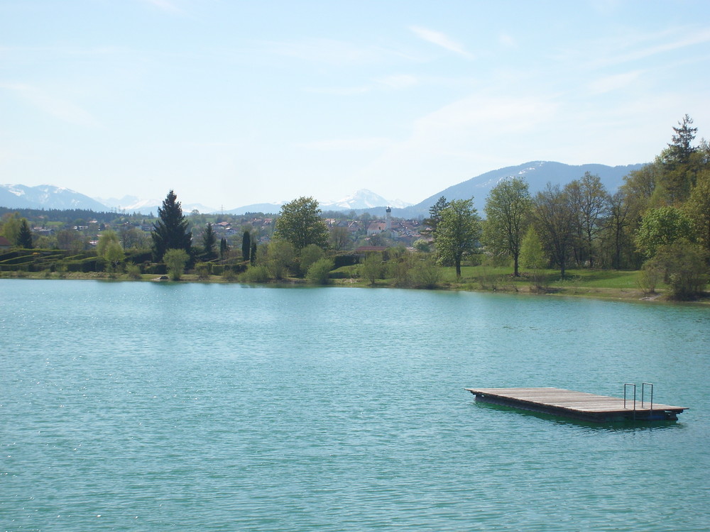 Bibisee der geheime See für Wasserratten im Tölzer Land