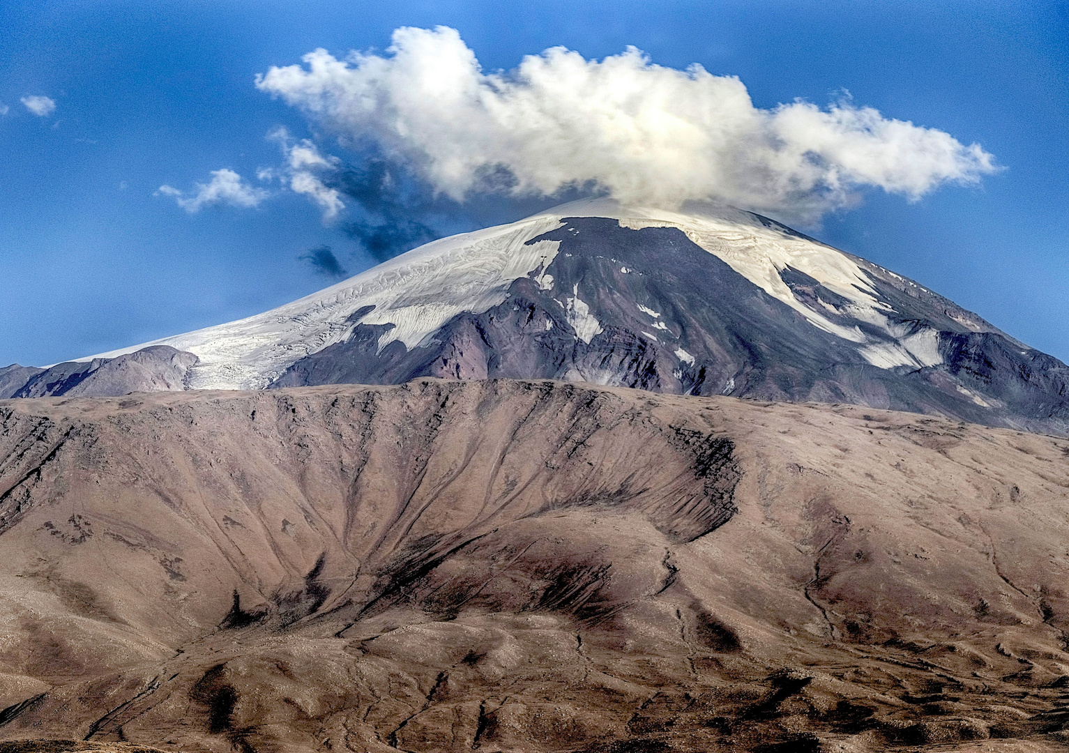 Biblical mountain Ararat