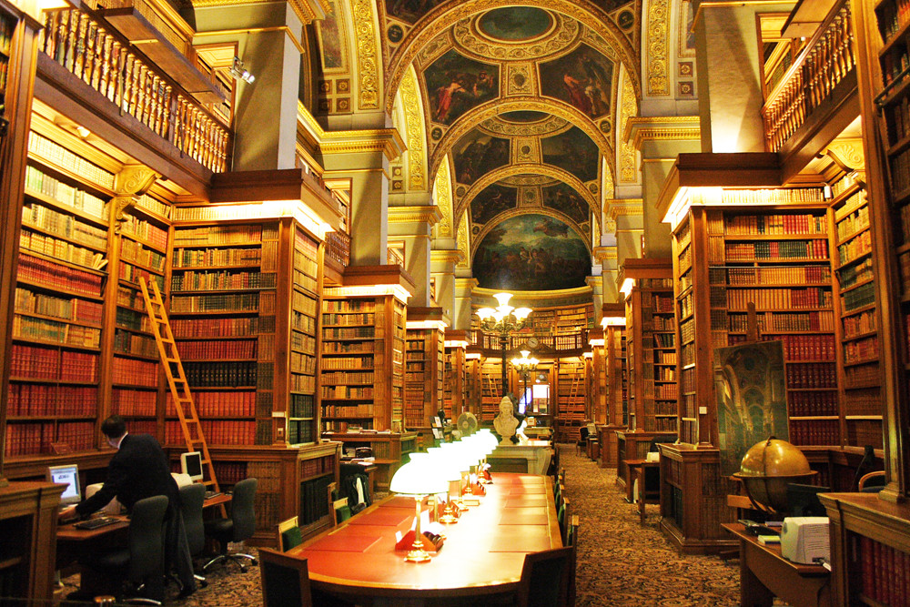 Bibliothek "Assemblee National" Paris