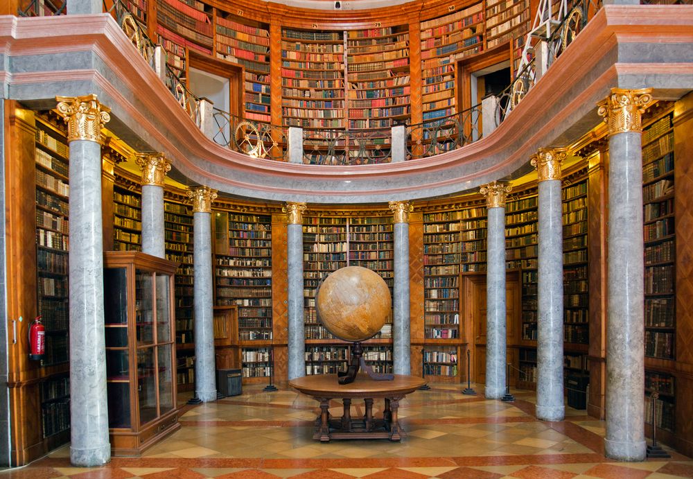 Bibliothek der Erzabtei Pannonhalma