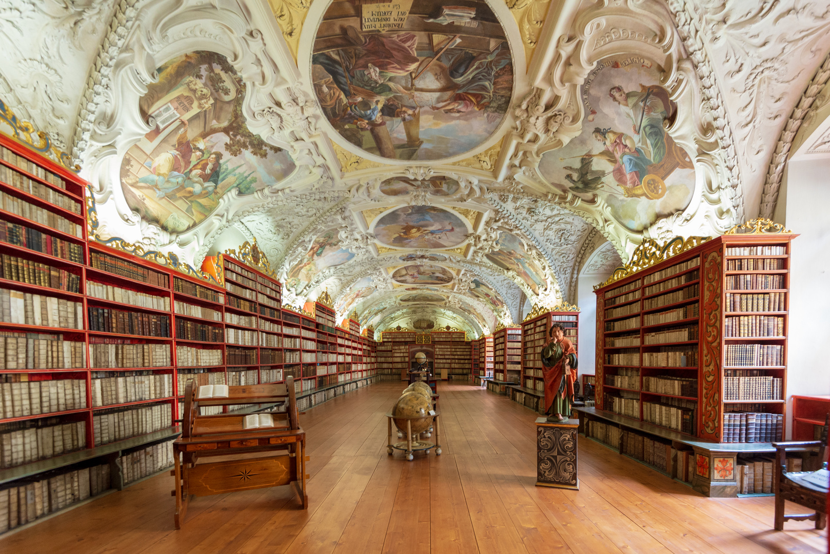 Bibliothek des Kloster Strahov in Prag