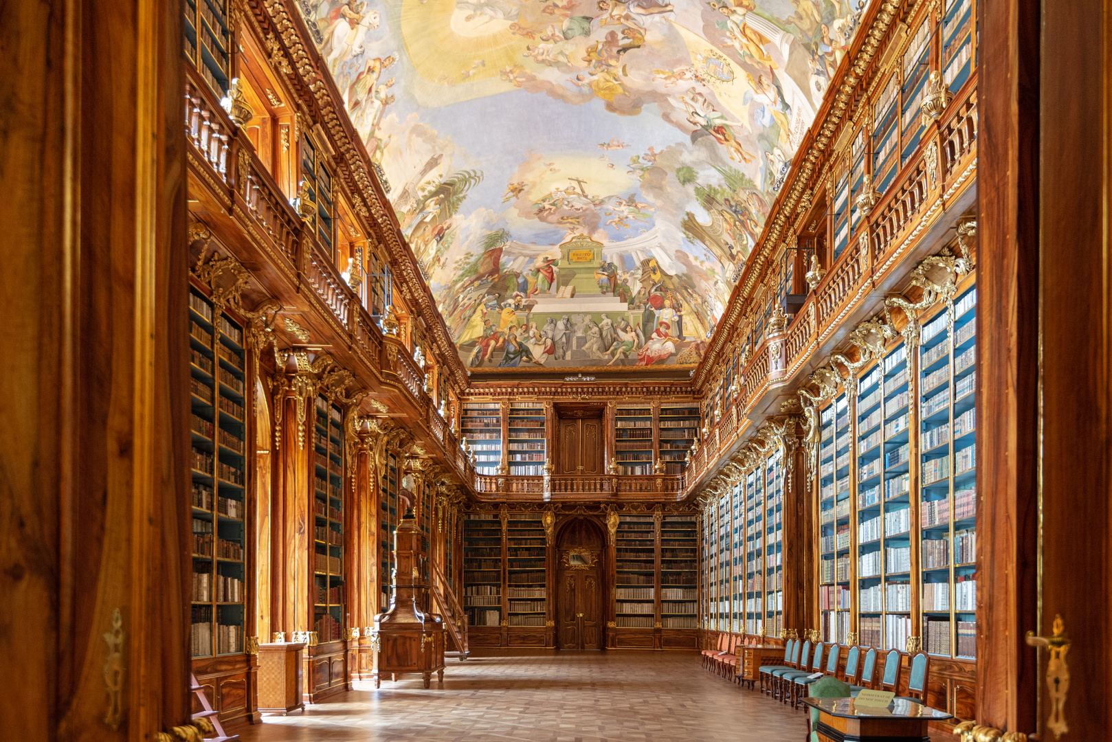 Bibliothek des Kloster Strahov in Prag