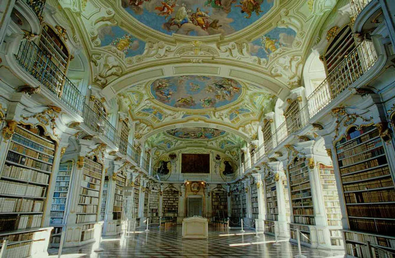 Bibliothek des Klosters Admont, Österreich