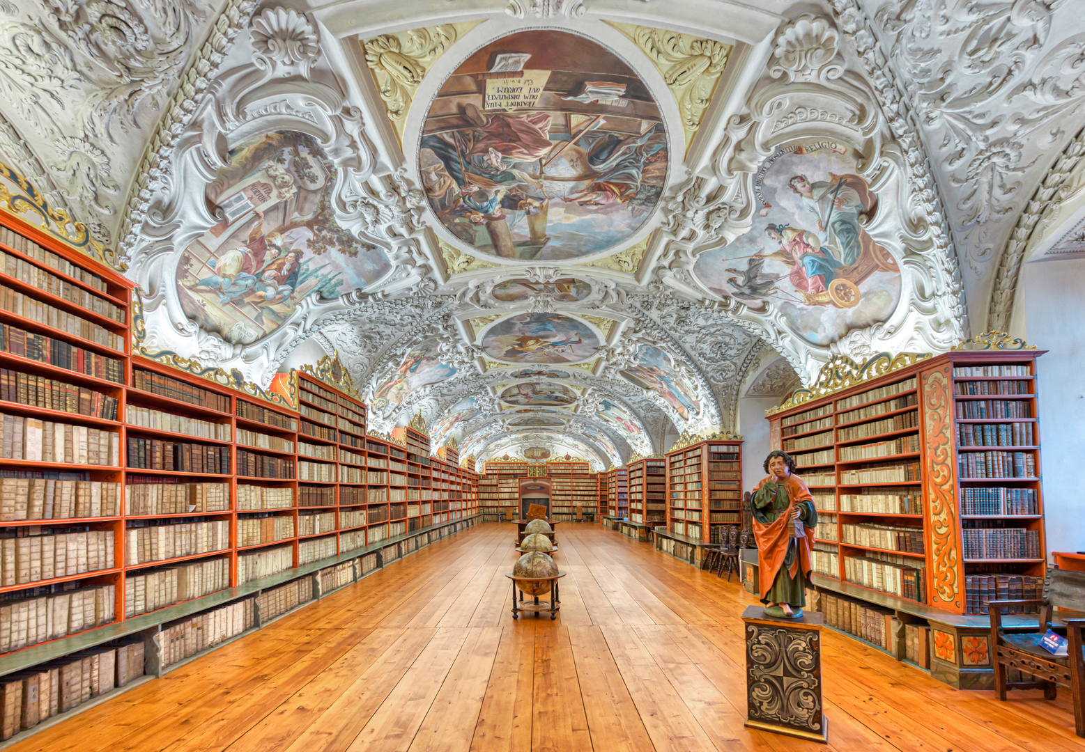 Bibliothek des Klosters Strahov in Prag