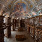 Bibliothek im Augustiner-Chorherren-Stift St. Florian in Oberösterreich
