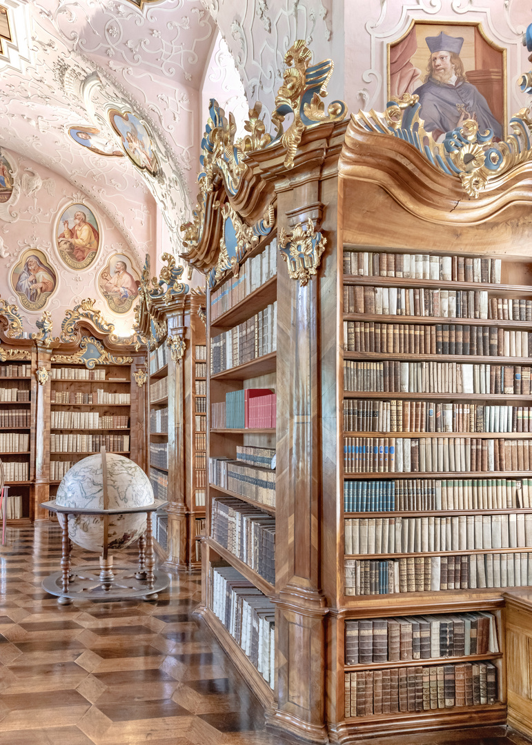 Bibliothek im Augustiner Chorherrenstift  Vorau